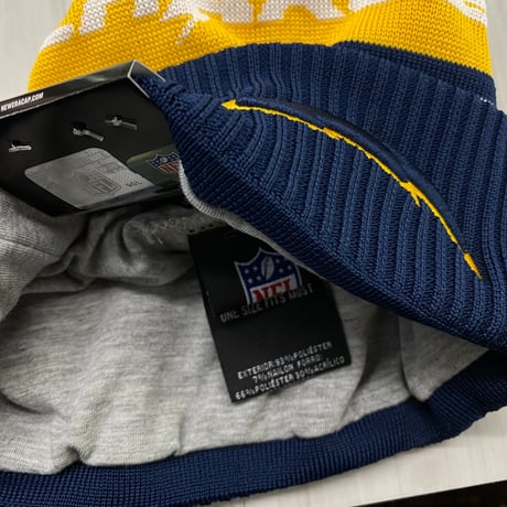 NEWERA ニューエラ NFL オンフィールド LA Chargers チャージャーズ Tech ビーニー