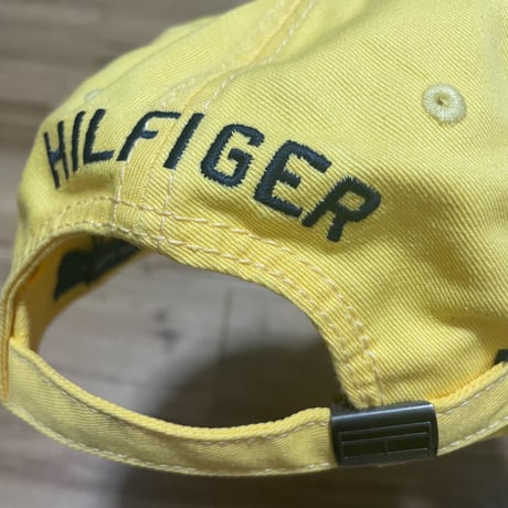 トミーヒルフィガー TOMMY HILFIGER USA ストラップバックキャップ yellow フラッグロゴ (24)