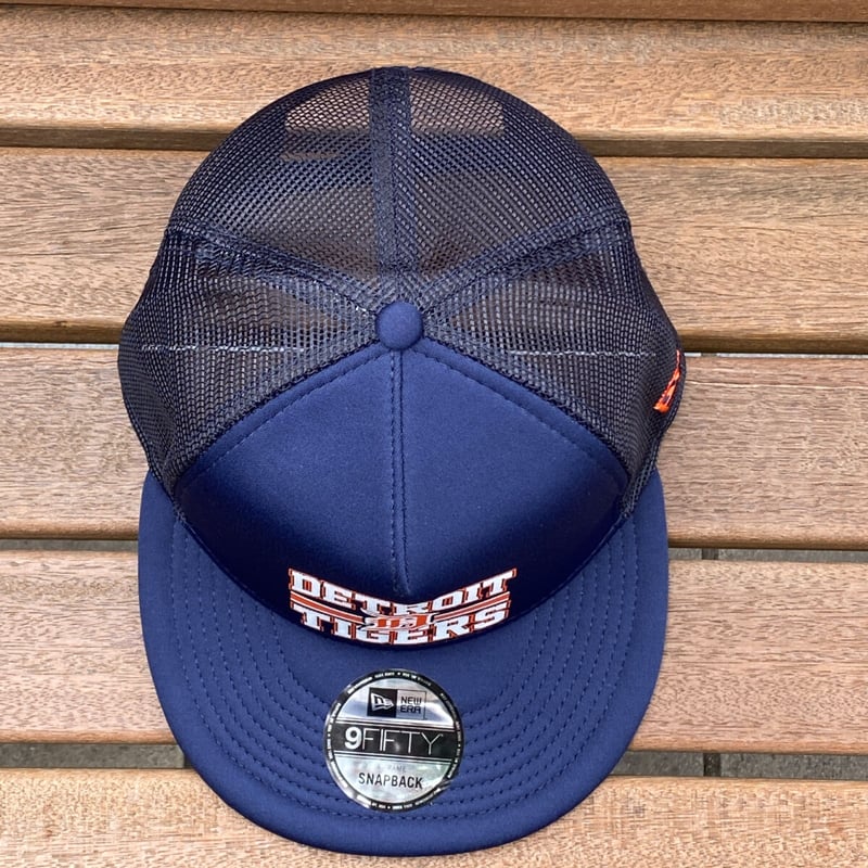 海外限定 ニューエラ LogoTrucker 9Fifty デトロイト タイガース
