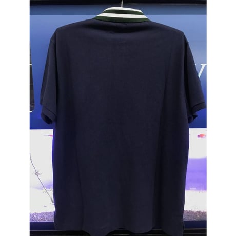 限定 POLO ラルフローレン RALPH LAUREN 半袖 ポロシャツ クレストロゴ 紺