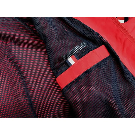 トミーヒルフィガー TOMMY HILFIGER ナイロン ヨットジャケット 撥水加工 レッド