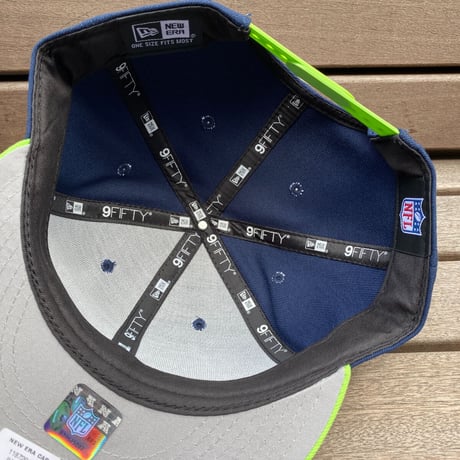 USA限定 9FIFTY ニューエラ NFL シーホークス SEA Seahawks スナップバックキャップ 2TONE (950-103)