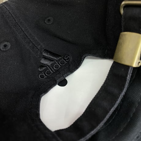Adidas アディダス NHL ピッツバーグ ペンギンズ 黒 ストラップバックキャップ アイスホッケー