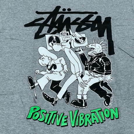 【S】 限定 Stussy ステューシー FERRY GOUW フェリーゴウ 半袖 Wネーム Tシャツ ストリート (43)