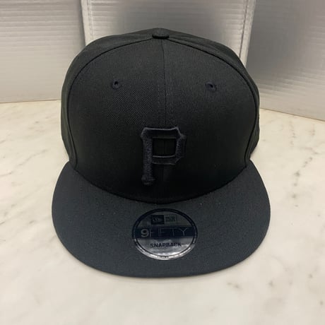 9FIFTY ニューエラ Newera ピッツバーグ パイレーツ Pirates スーパーブラック スナップバックキャップ BOB (950-144)