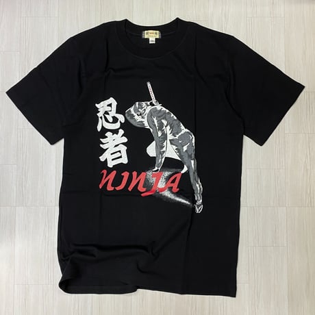 ロリコ限定 YOKOSUKA 和柄Tシャツ 忍者 NINJA スカT 横須賀名物 (JPT20)