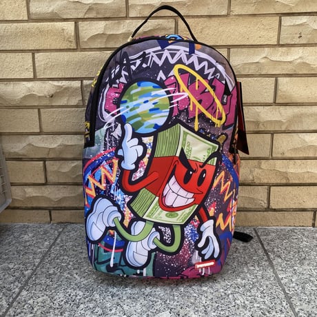 米国仕様 SPRAYGROUND マネーボーイズ Money Boys グラフィティ スプレーアート バックパック (BKPK28)
