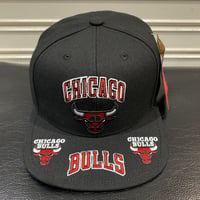Mitchell&Ness ミッチェル&ネス NBA シカゴ ブルズ THE BRIM スナップバック キャップ (5-1)