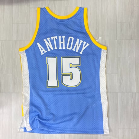 Mitchell&Ness NBA HWC デンバーナゲッツ Nuggets カーメロアンソニー ＃15 バスケシャツ