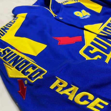 全米最強モータースポーツ NASCAR ナスカー JHデザイン Sunoco 公式燃料サプライヤー レーシングジャケット (NSCR4)