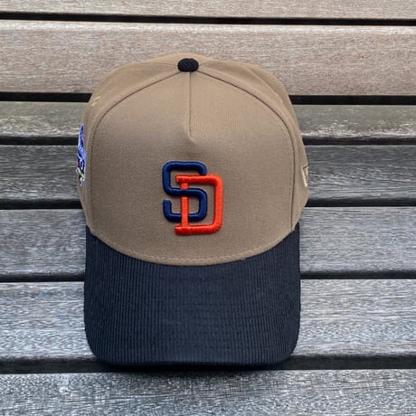 海外限定 Newera ニューエラ 9Forty A-Frame Aフレーム SD Padres パドレス 1998WS ワールドシリーズ キャップ (940-183)