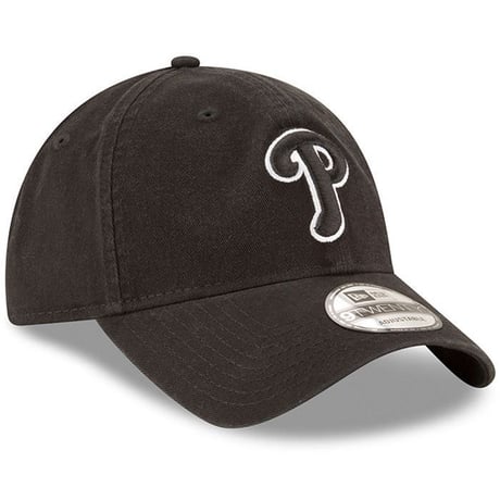 9Twenty ニューエラ NEWERA フィラデルフィア フィリーズ  MLB ストラップバックキャップ 黒