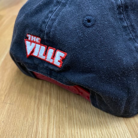 Adidas アディダス Collegiate カレッジエイト カンザス大学 ルイビル ville カージナルス ヴィンテージブラック ローキャップ