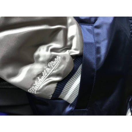 Mitchell&Ness ミッチェル&ネス  NY ニューヨーク yankees ヤンキース サテン スタジアムジャンパー MLB スタジャン