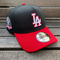 海外限定 Newera ニューエラ 9Forty Aフレーム LA Dodgers ドジャース 60周年記念 キャップ (940-325)