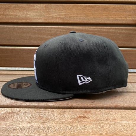 9FIFTY ニューエラ Newera ロサンゼルス エンゼルス LA Angels スナップバックキャップ 黒/白枠