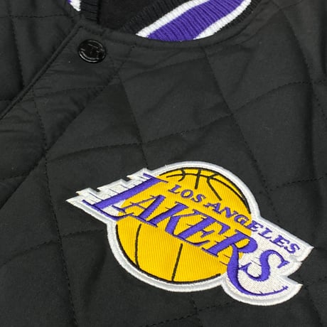 限定 JHデザイン LA レイカーズ Lakers 限定 ファイナル チャンピオン 17Time リバーシブル スタジャン