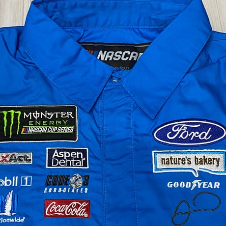 NASCAR ナスカー JHデザイン NATURE'S BAKERY ピットクルーシャツ  ダニカ パトリック