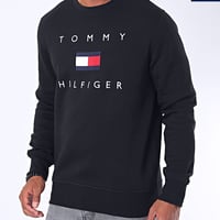 TOMMY HILFIGER USA トミーヒルフィガー Essentials Icon スウェット トレーナー NightSky 紺