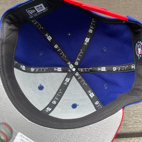 USA限定 9FIFTY ニューエラ MLB テキサス レンジャーズ Rangers スナップバックキャップ ARCHIVE 青 (950-231)