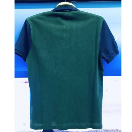 限定 POLO ラルフローレン RALPH LAUREN 半袖 ポロシャツ クレストロゴ 深緑
