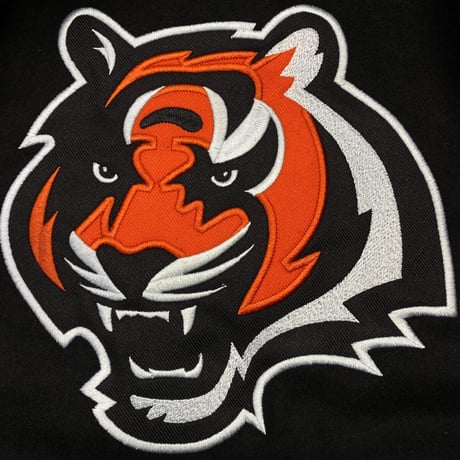 NLF公認  JHデザイン Bengals シンシナティ ベンガルズ NFL リバーシブル スタジャン