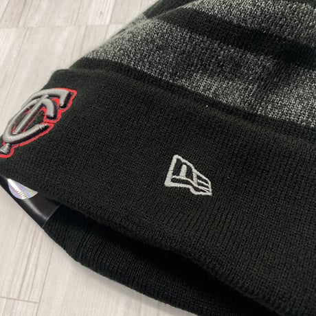 NEWERA USA ニューエラ MLB ミネソタ ツインズ Minnesota Twins ニット帽 黒