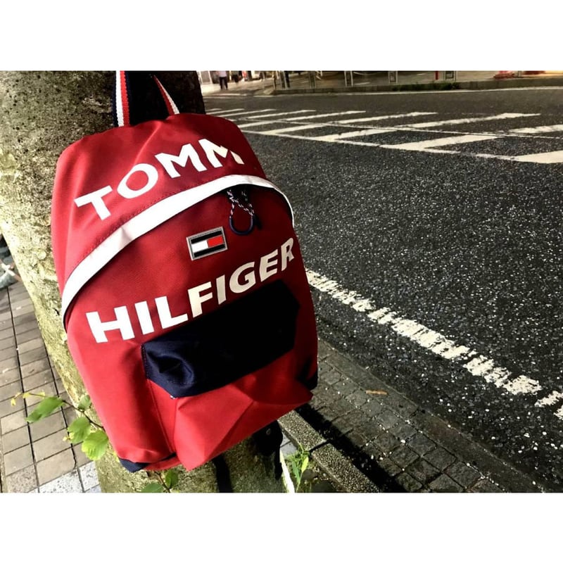 USA正規品 トミーヒルフィガー TOMMY HILFIGER バックパック 赤