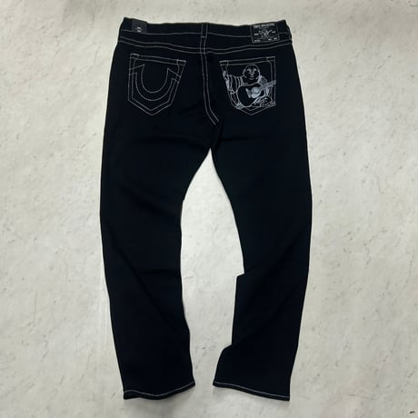 プレミアムジーンズ True Religion トゥルーレリジョン Ricky Big T Buddha リッキー ストレート ブッダ ジーンズ (JNS258)