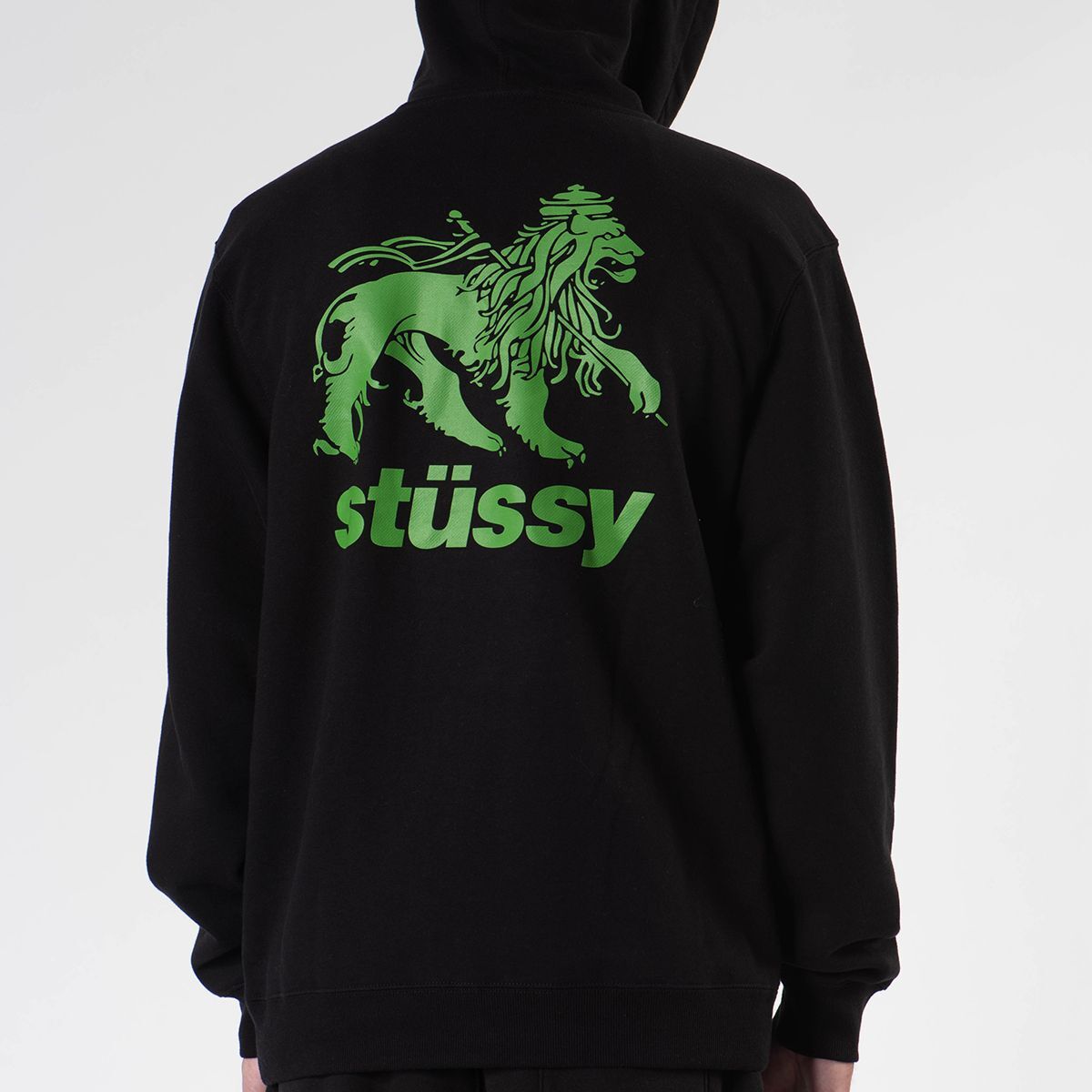 Stussy USA ステューシー ラスタライオン ZIP スウェット ジップアップ ...