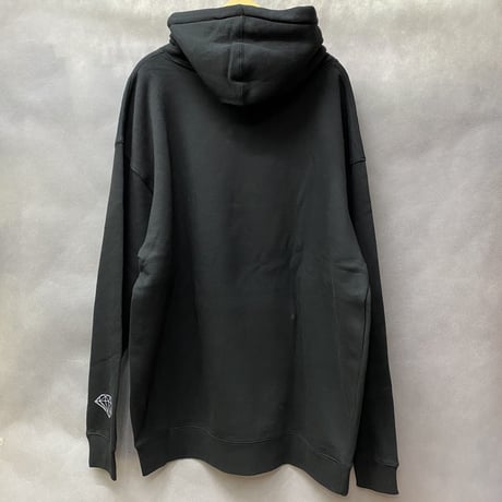 ラスト1  【2XL】 ダイヤモンドサプライ Diamond supply co. グリズリー GRIZZLY 黒 プルオーバー パーカー
