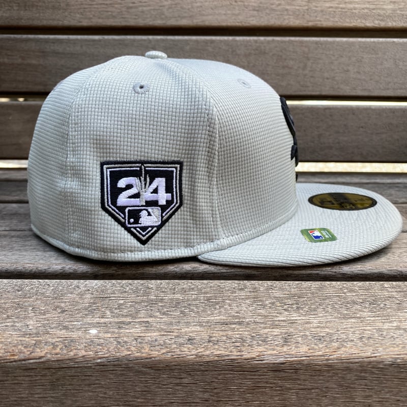 マイレックス　ホワイト 59FIFTY MLB Taping ニューヨーク・ヤンキース ホワイト