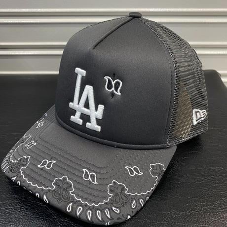 USAモデル Newera ニューエラ 9Forty トラッカーキャップ MLB ロサンゼルス ドジャース