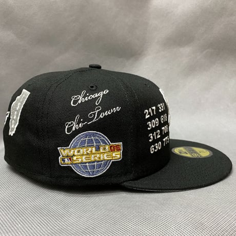 限定モデル 59FIFTY ニューエラ Newera 公式 ホワイトソックス whitesox エリアコード AreaCode