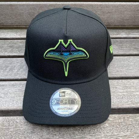 USA仕様 Newera ニューエラ 9Forty Aフレーム TB Rays タンパベイ レイズ City Connect キャップ (940-136)