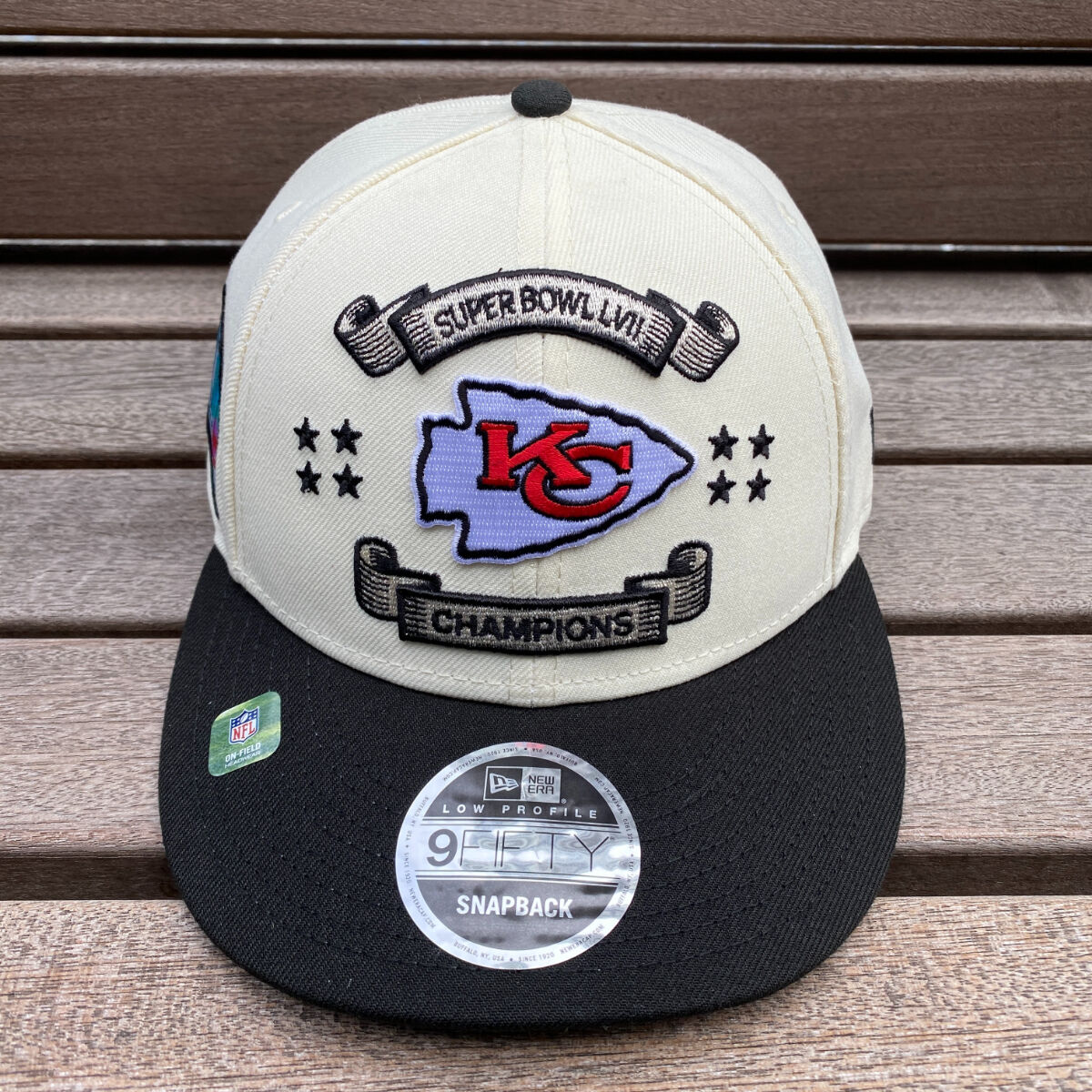 限定 NEWERA 第57回 NFL SUPER BOWL チャンピオンズ 9Fifty キャ