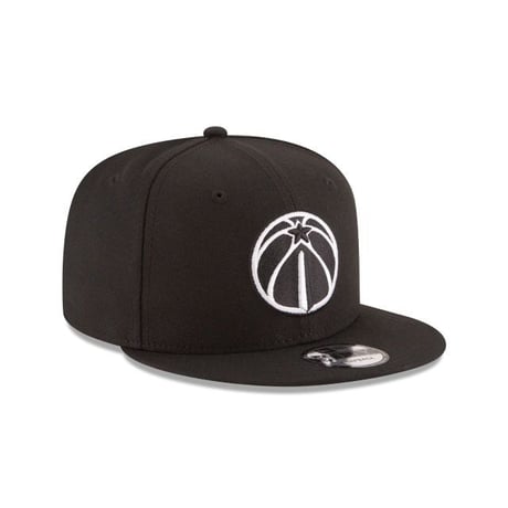 Newera ニューエラ Wizards ワシントン ウィザーズ NBA スナップバック キャップ 黒 9FIFTY