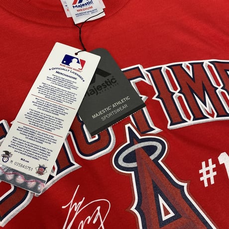 Majestic マジェスティック MLB 大谷翔平 #17 LA Angels ロサンゼルス エンゼルス Tシャツ