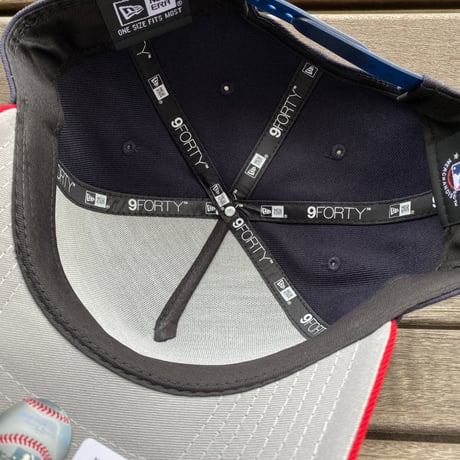 USA仕様 Newera ニューエラ 9Forty A-Frame Aフレーム ATL Braves アトランタ ブレーブス OTC キャップ (940-89)