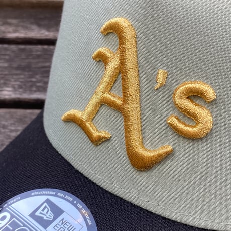 海外限定 Newera ニューエラ 9Forty Aフレーム Athletics アスレチックス 1989WS BATTLE of the BAY (940-226)