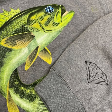 Diamond Supply ダイヤモンドサプライ HOPE BASS クルーネック スウェット ベーシック トレーナー バス