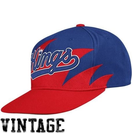 Mitchell&Ness NBA サクラメント キングス Kings スナップバックキャップ SharkTooth