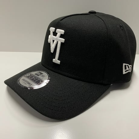 海外限定 Newera ニューエラ 9Forty Aフレーム LA Dodgers ドジャース Upside Down 2020WS 黒 キャップ (940-289)