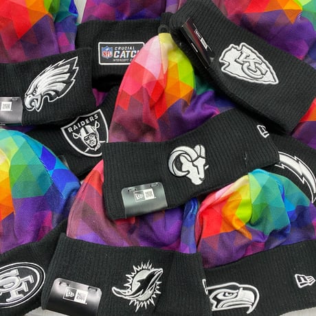 限定 NEWERA ニューエラ NFL クルーシャル キャッチ SF 49ers フォーティナイナーズ Prism