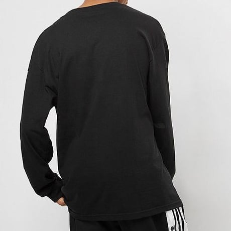 USA規格 LRG エルアールジー 長袖 Tシャツ ロンT 黒 BOXグラフィック 綿100%
