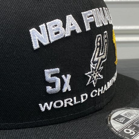 USA限定 Newera ニューエラ NBA ファイナルズ チャンピオン 9FIFTY サンアントニオ スパーズ