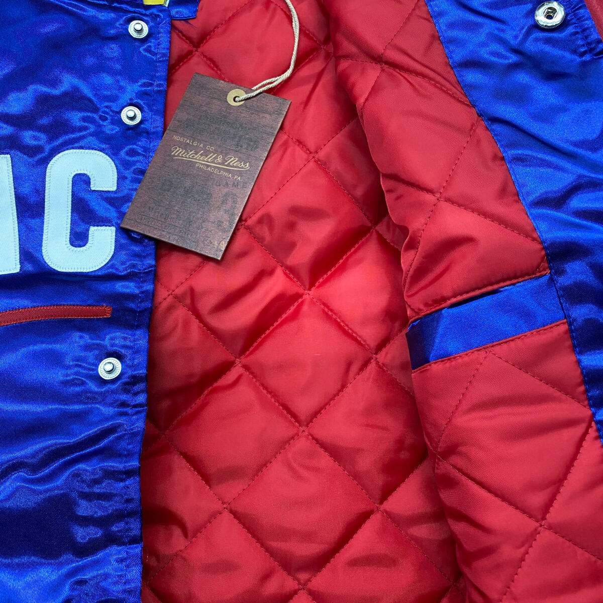 ミッチェル&ネス Mitchell&Ness シカゴ カブス CUBS サテン ミッチェル&ネス Mitchell&Ness シカゴ カブス CUBS サテン