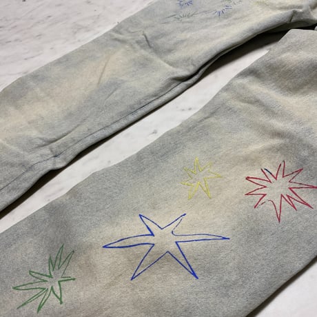 海外限定 KDNK ディーケーエヌケー Stacked Skinny Flare スタックド スキニーフレア ジーンス (JNS48)