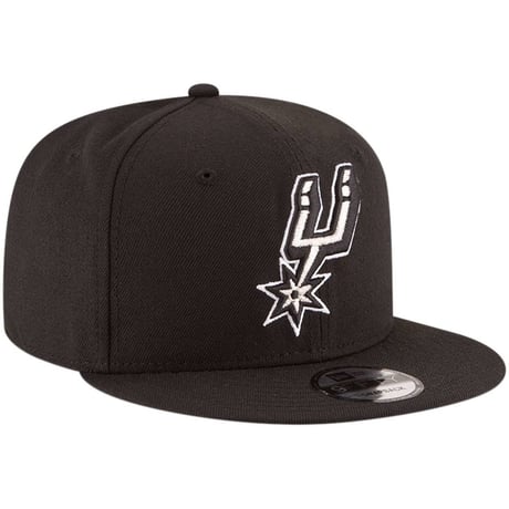 ニューエラ NEWERA サンアントニオ Spurs スパーズ 黒 スナップバック キャップ 9Fifty バスケ NBA