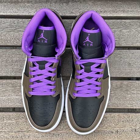 NIKE ナイキ AIR JORDAN1 MID エアジョーダン1 ミッドカット CHOCOLAT/W.BERRY (aj105)